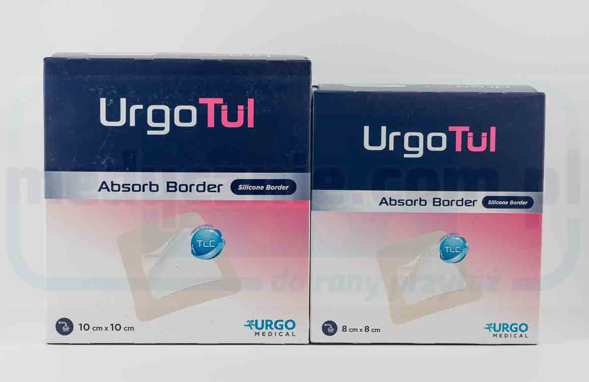 UrgoTul Absorb Border 8x8 см 1шт